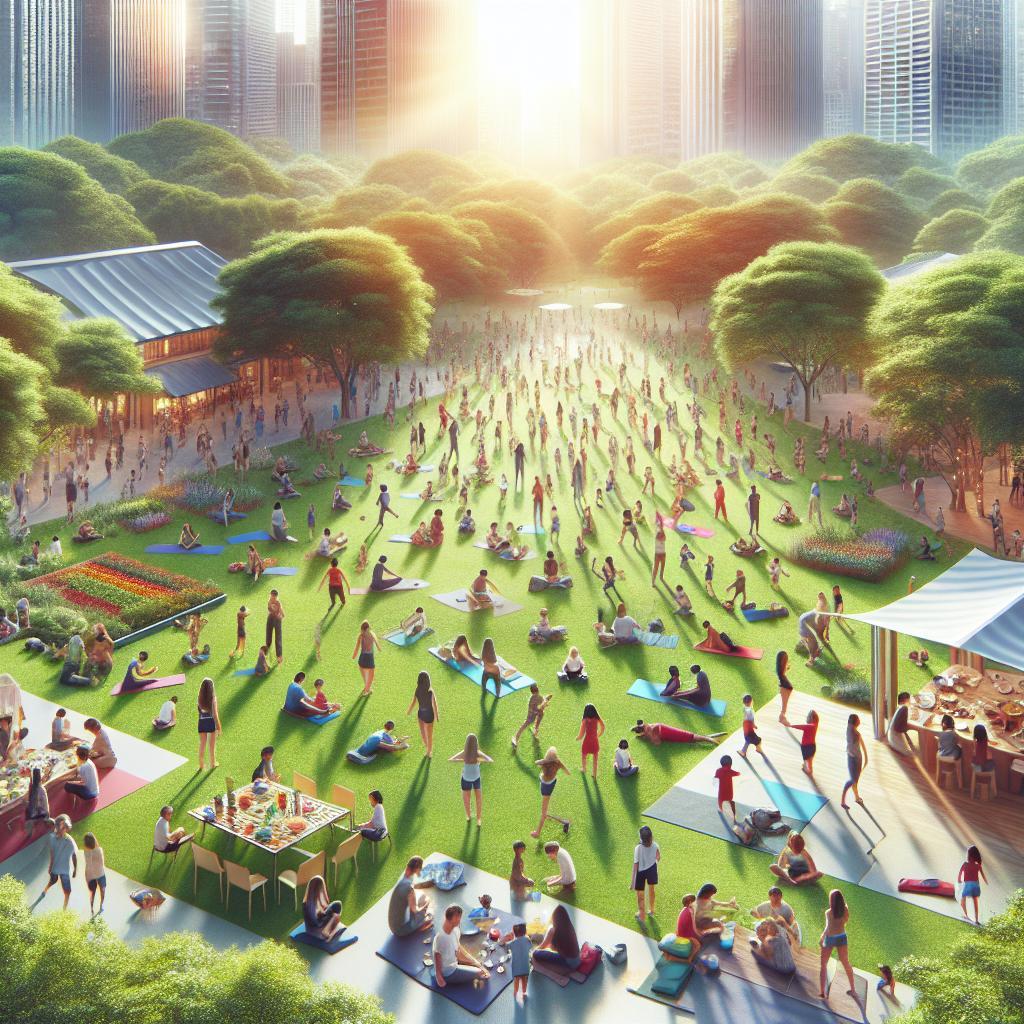 Gemeinschaftsprogramme zur Stärkung des Wohlbefindens