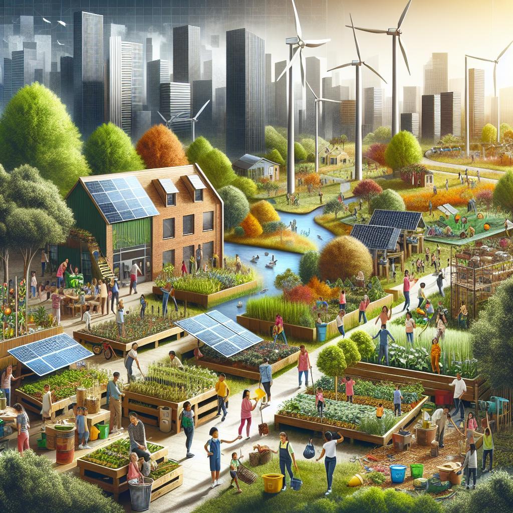 Nachhaltige Programme für verantwortungsbewusste Gemeinwesen